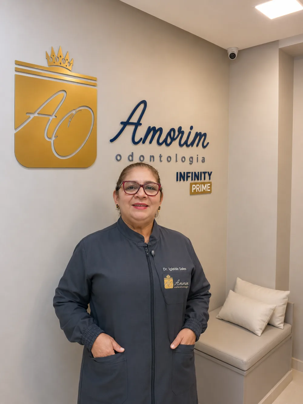 Igleide Sales — Amorim Odontologia, Manaus