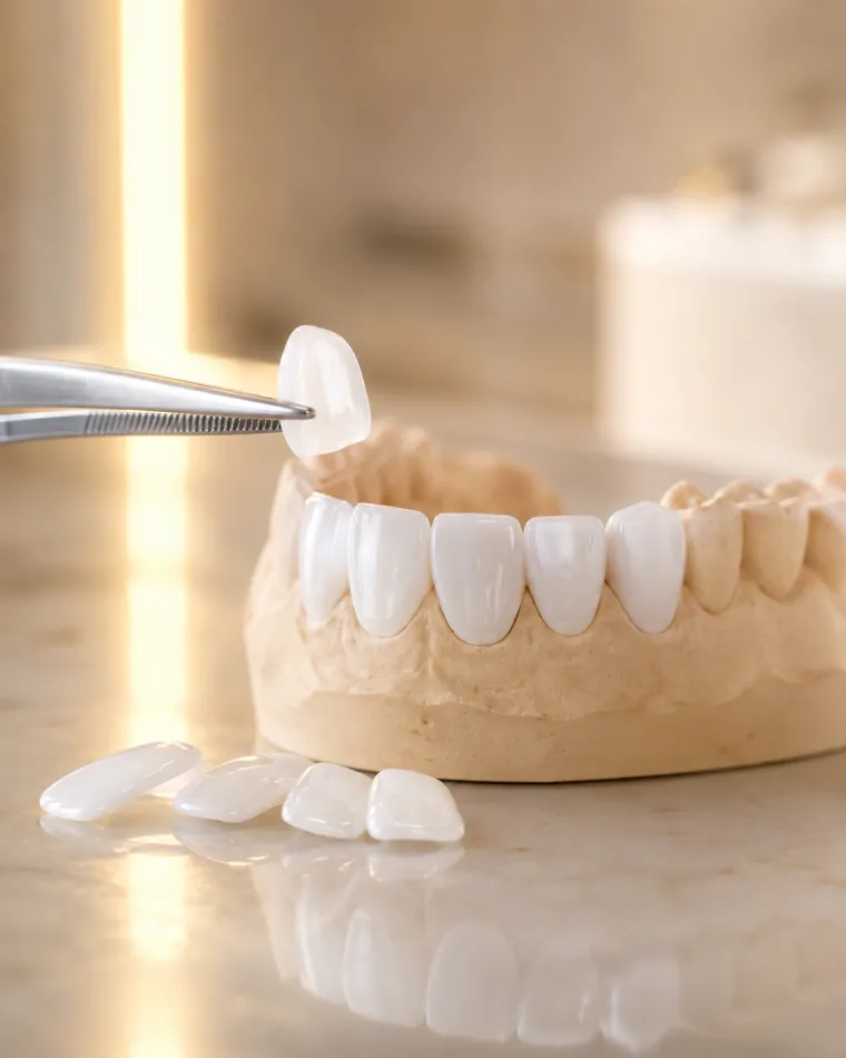 Lentes de contato dental e laminados cerâmicos